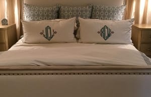 Custom Bedding for Master Bedroom