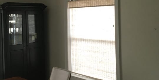 Graber woven woods window covering