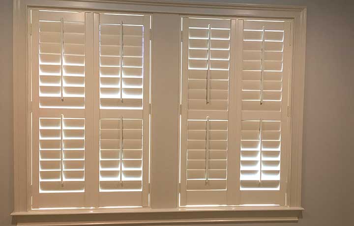 Shutters installed