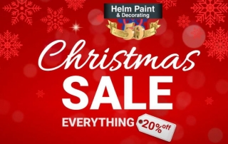 Helm Paint Christmas Sale