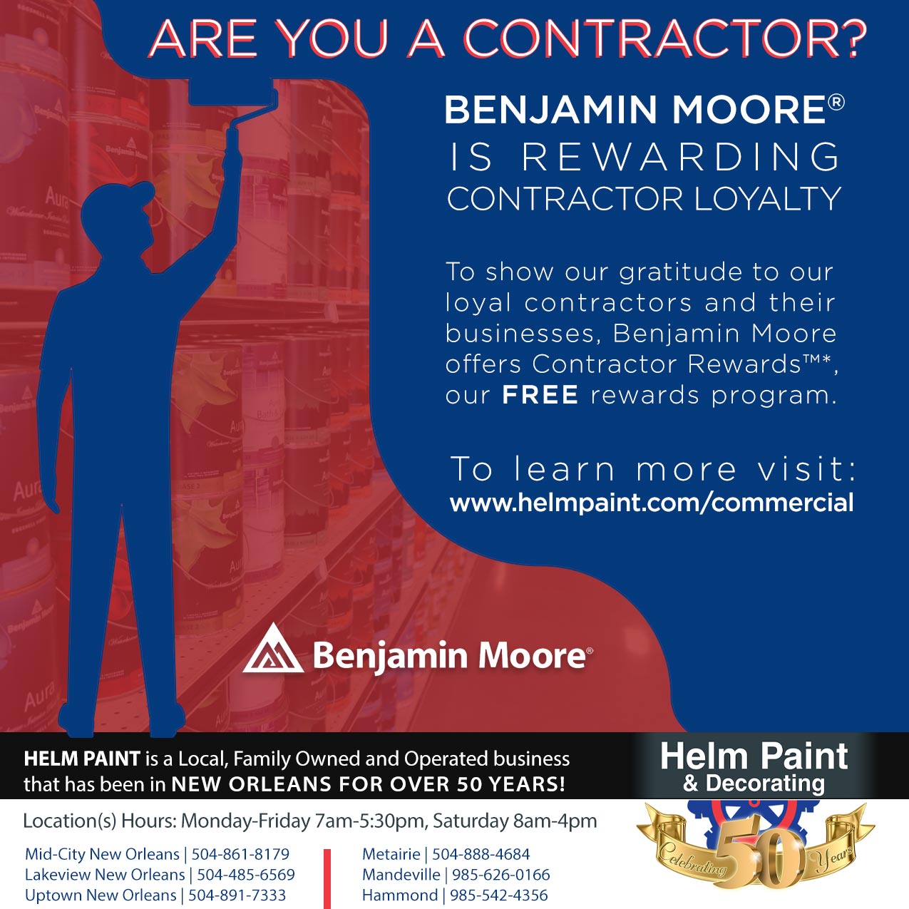 Helm Paint Contractor Rewards