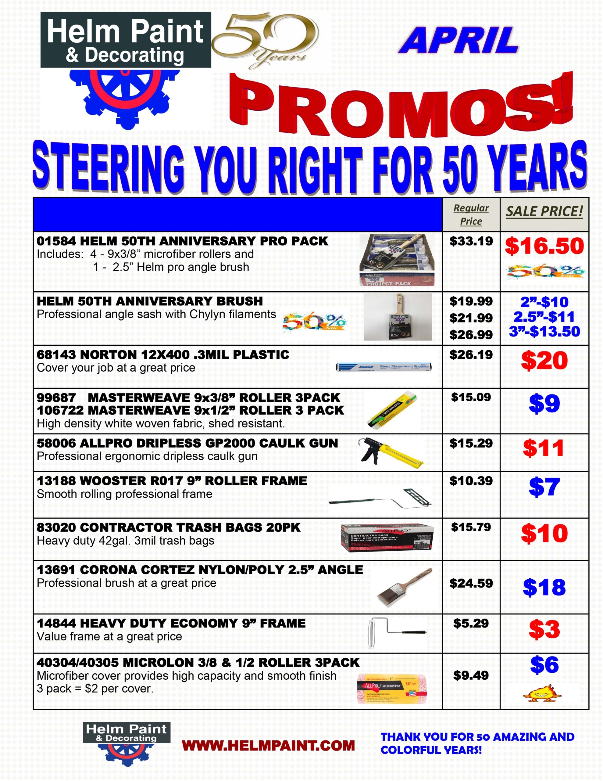 Sales Flyer and Special Offers