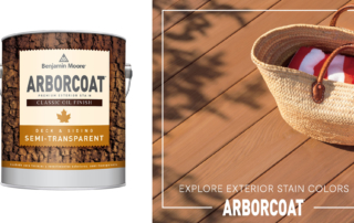 fall deck staining with ARBORCOAT